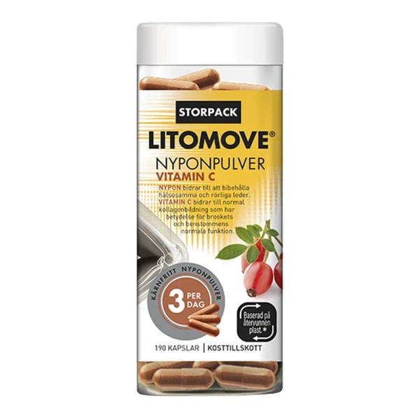 Litomove Nyponpulver Kapslar: Product review