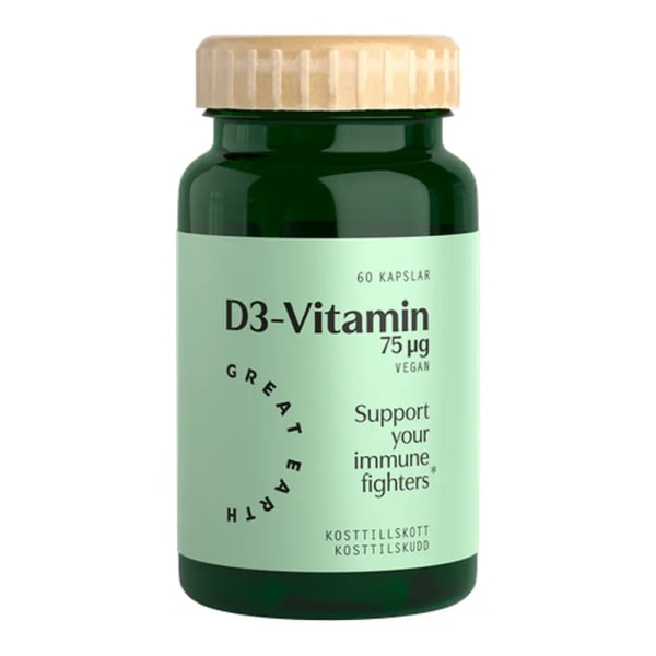Great Earth Vitamin D3 75 mcg: Product review