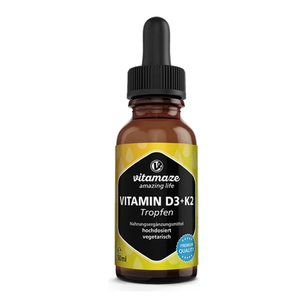 Sensilab Vitamaze Vitamin D3 + K2 droppar: Product review