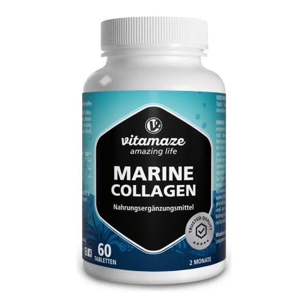 Vitamaze Marint kollagen tabletter: Product review